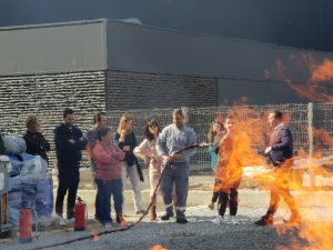 TRAINING – FIREFIGHTING AND EVACUATION TECHNIQUES